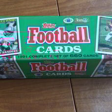 *RARE* 1991 Topps football cards