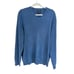 Club Room Sweater Mens Large 100% Cashmere V Neck Blue Preppy Bus Casual Large L