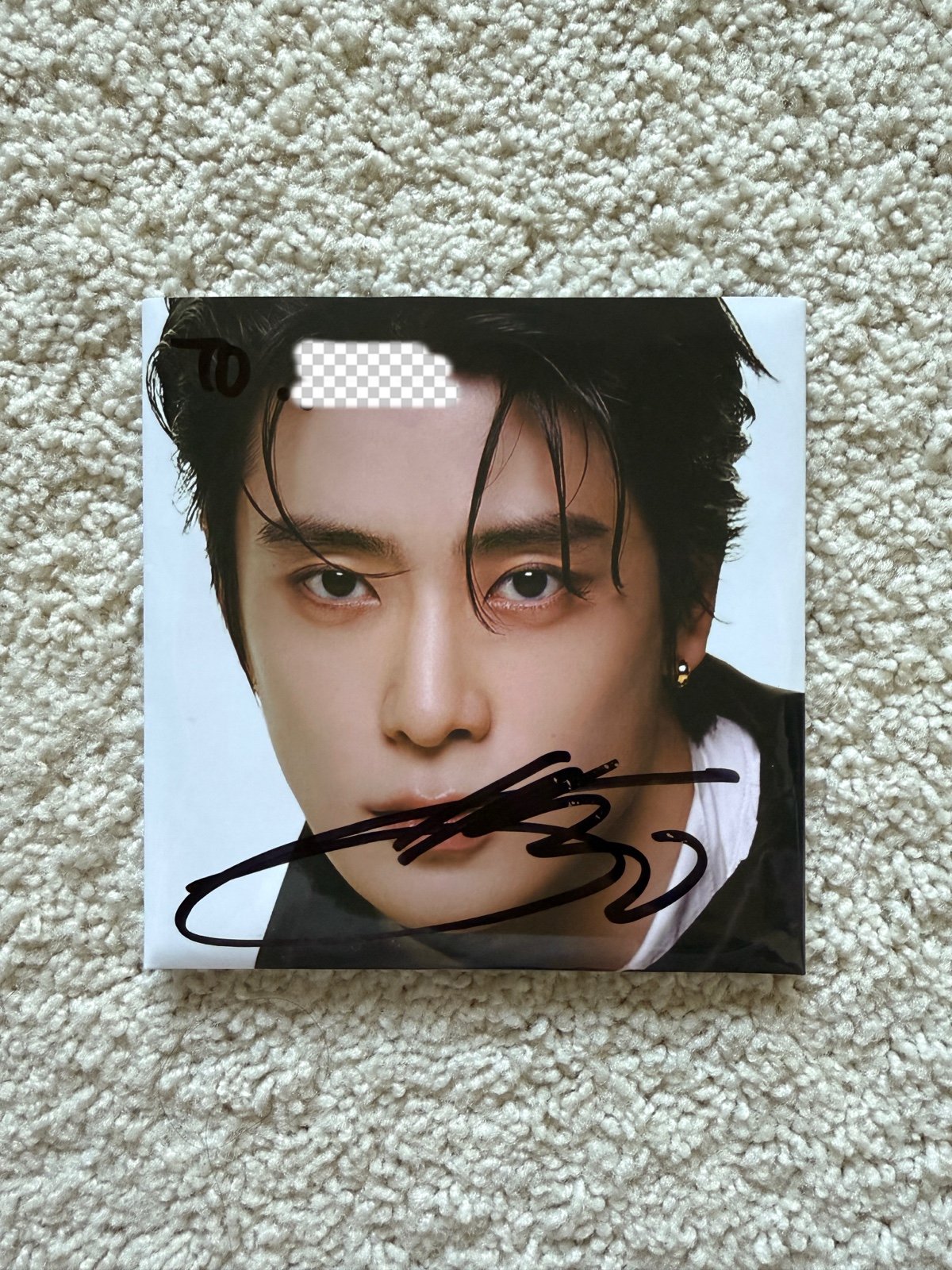NCT 127 Jaehyun signed ablum fact check