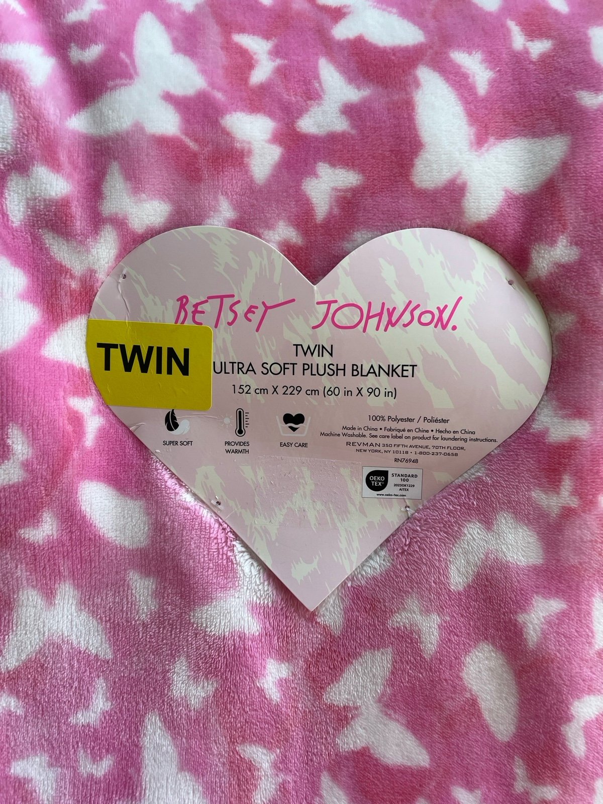 Betsey Johnson Butterfly Throw