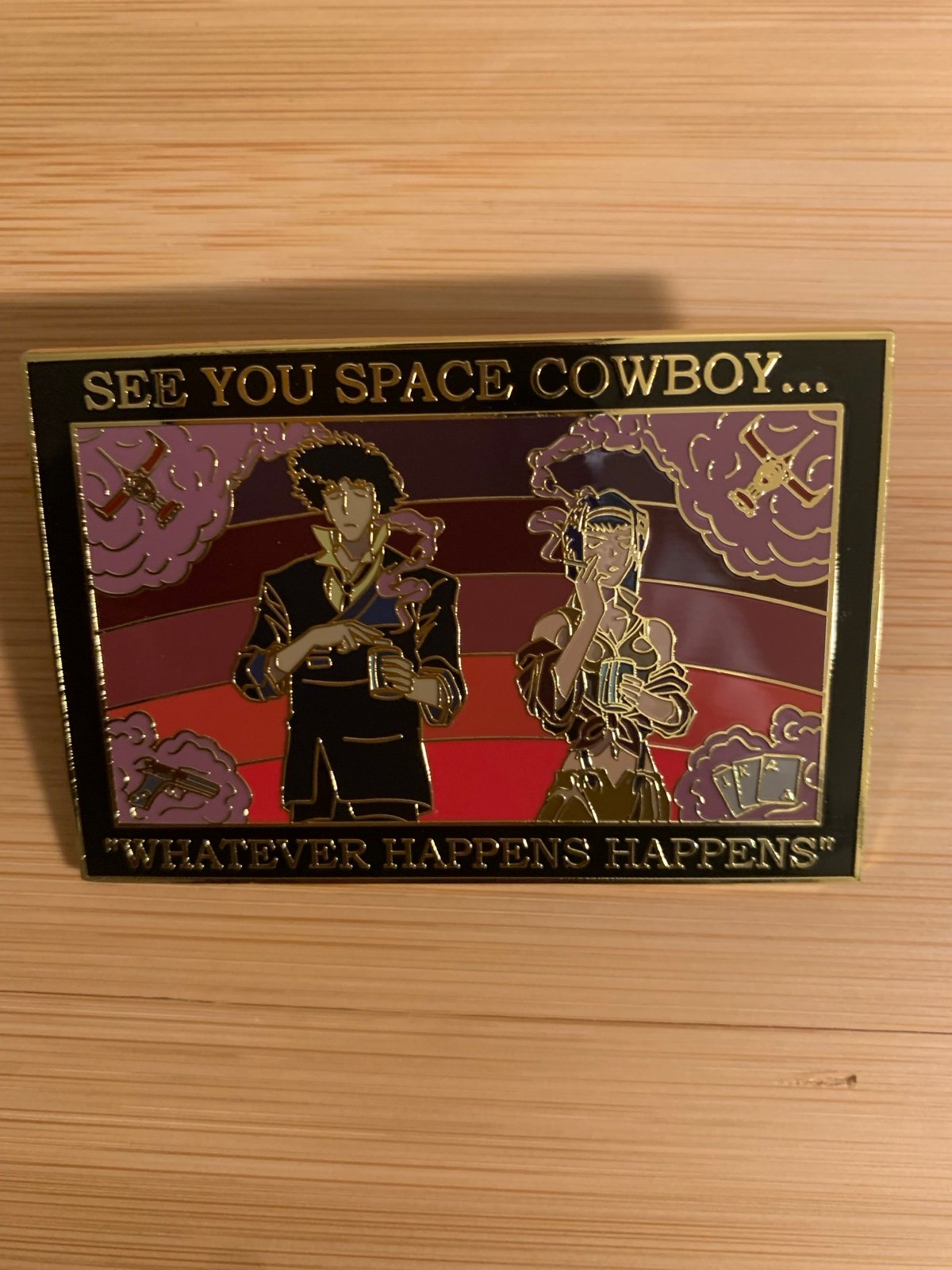 Cowboy Bepop Anime Enamel Pin
