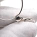 .925 Sterling Silver Evil Eye, Sun & Water Necklace