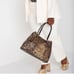 Cavalli Class Cinque Ruched Shopper Bag Leopard Print