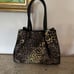 Cavalli Class Cinque Ruched Shopper Bag Leopard Print
