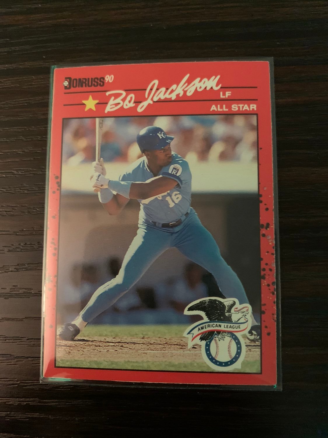 RARE Bo Jackson Donruss 1990 All Star Card