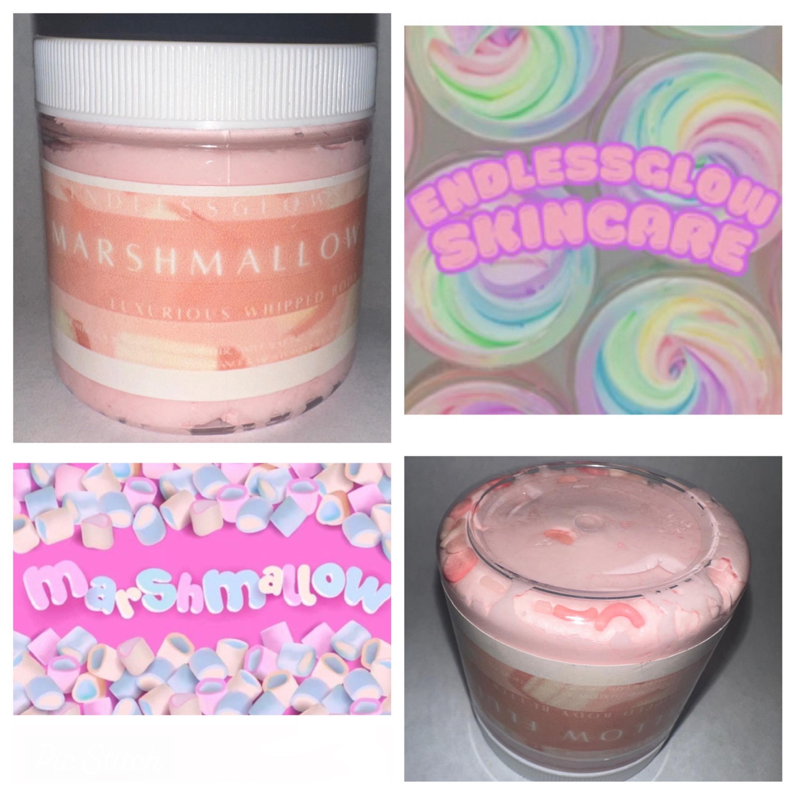 ♥︎Marshmallow Fluff Endless Glow Skincare Whipped Body Butter Moisturizer Lotion