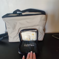Medela double breast pump. Only used once.
