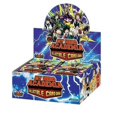 My Hero Academia Collectable Card Game 1st Edition Booster Box & DLC w/BonusPack
