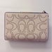 NWT COACH Medium Corner Zip Wallet With Signature Rivets CX404 IN CHALK