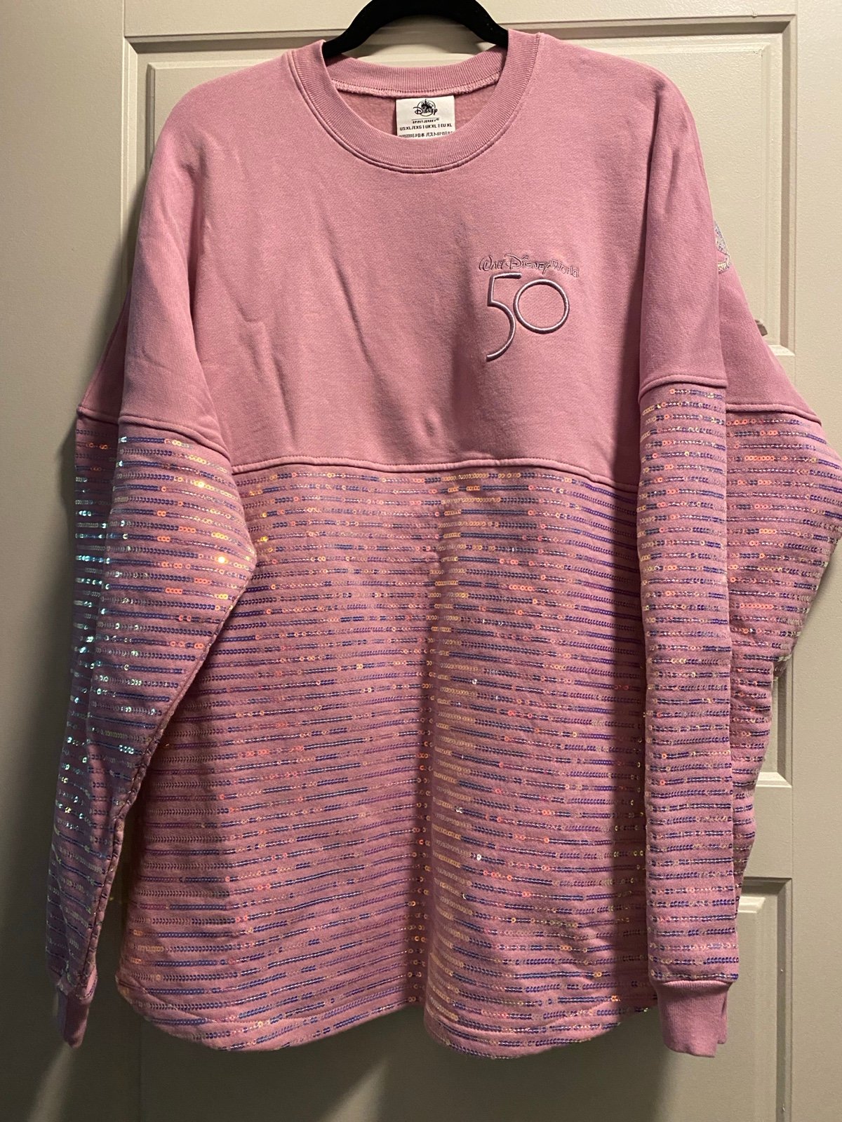Walt Disney World Iridescent Pink 50th Anniversary Spirit Jersey