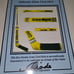 Ken Dryden NHL Game Used stick jumbo card