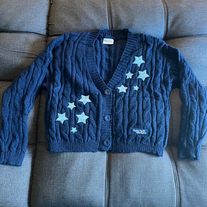 NEW Taylor Swift Midnights Cardigan XS/S Swiftie Gift Official Merch