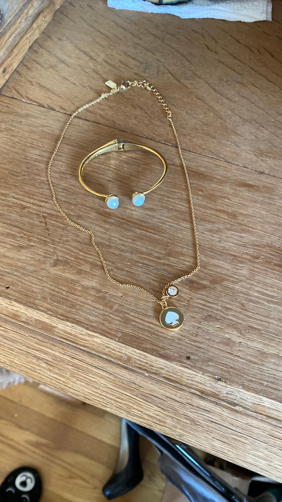 Kate Spade necklace and bracelet set