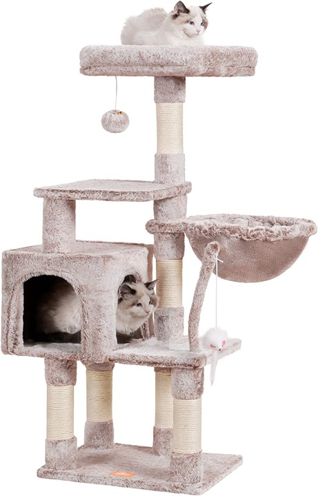 Cat Tree with Toy, Cat Tower condo for Indoor Cats