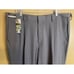 Haggar Med Grey Classic Fit Pleated Dress Pants Size 40 X 29 NWT