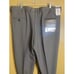 Haggar Med Grey Classic Fit Pleated Dress Pants Size 40 X 29 NWT