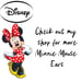 Disney Parks Walt Disney World 50th Anniversary Minnie Mouse Loungefly Ears
