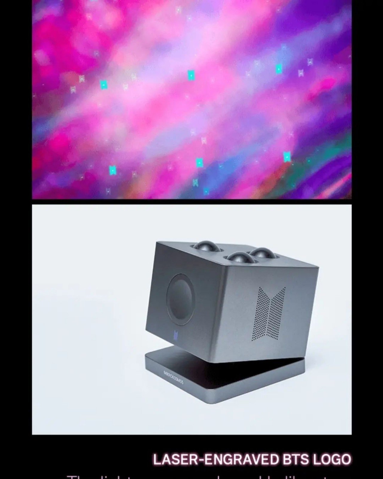 Official BTS Jungkook Artist Made Mikrokosmos Mood Lamp