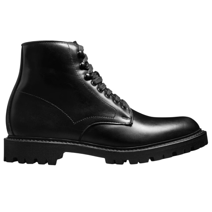 Allen Edmond Mens Higgins Mill Boot US 9.5D EU 43.5 Black Waterproof Leather NIB