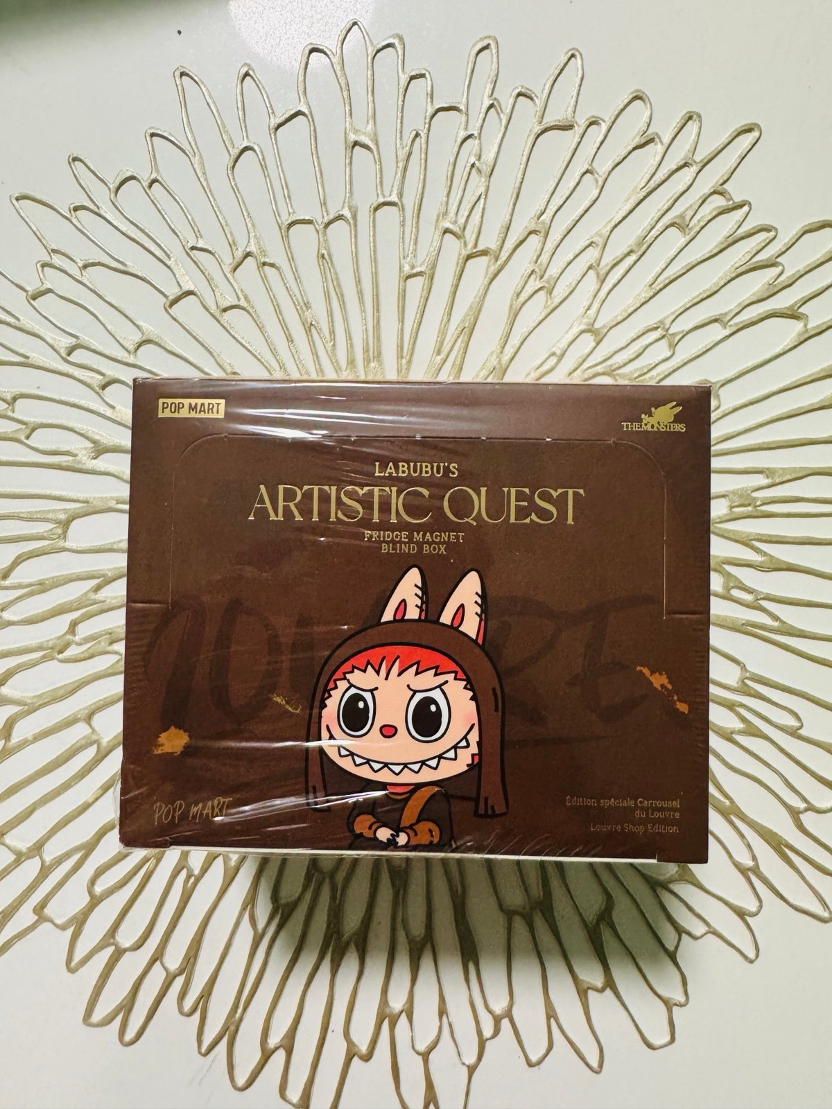 POP MART Labubu’s Artistic Quest Louvre Limited Series - Fridge Magnet Blind Box