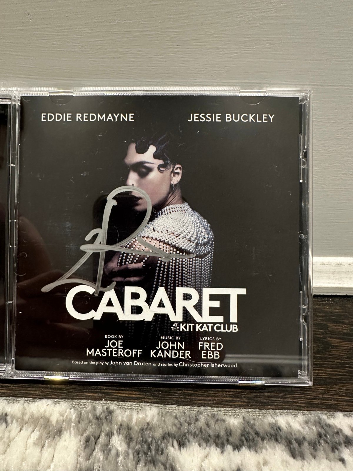 Cabaret Signed Eddie Redmayne West End CD