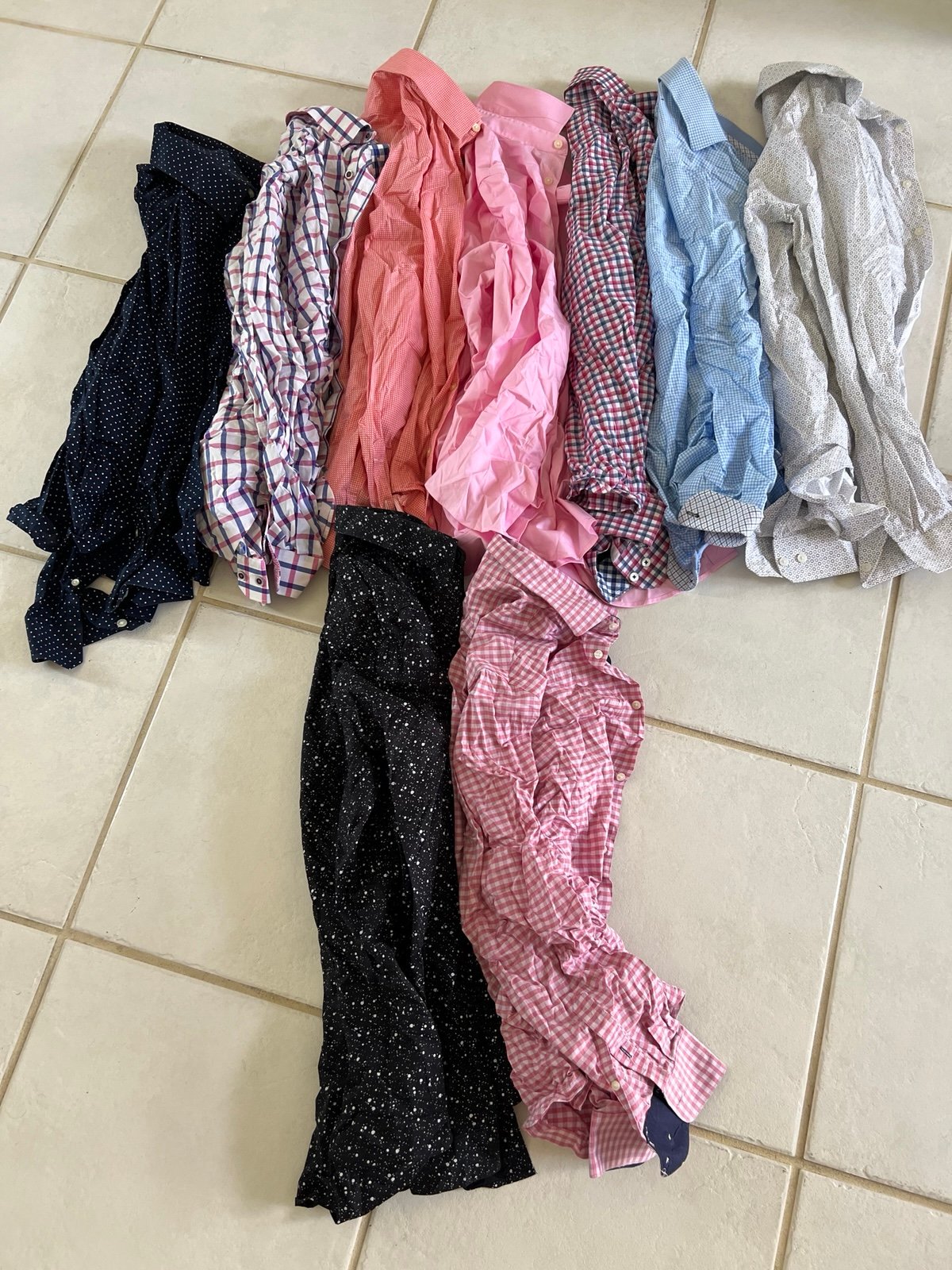Express Guess H&M Men’s Dress Shirt Lot Size Medium (9)