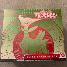 POKEMON TEMPORAL FORCES FACTORY SEALED ELITE TRAINER BOX ETB