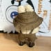 Popmart Labubu Doll 3 PCs Greenish Brown Outfit / Bucket Hat Overall Boots SET