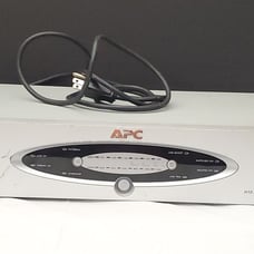 APC H10 Silver 12 Outlet Home Theater Power Conditioner Surge Protector 1kVA/15A