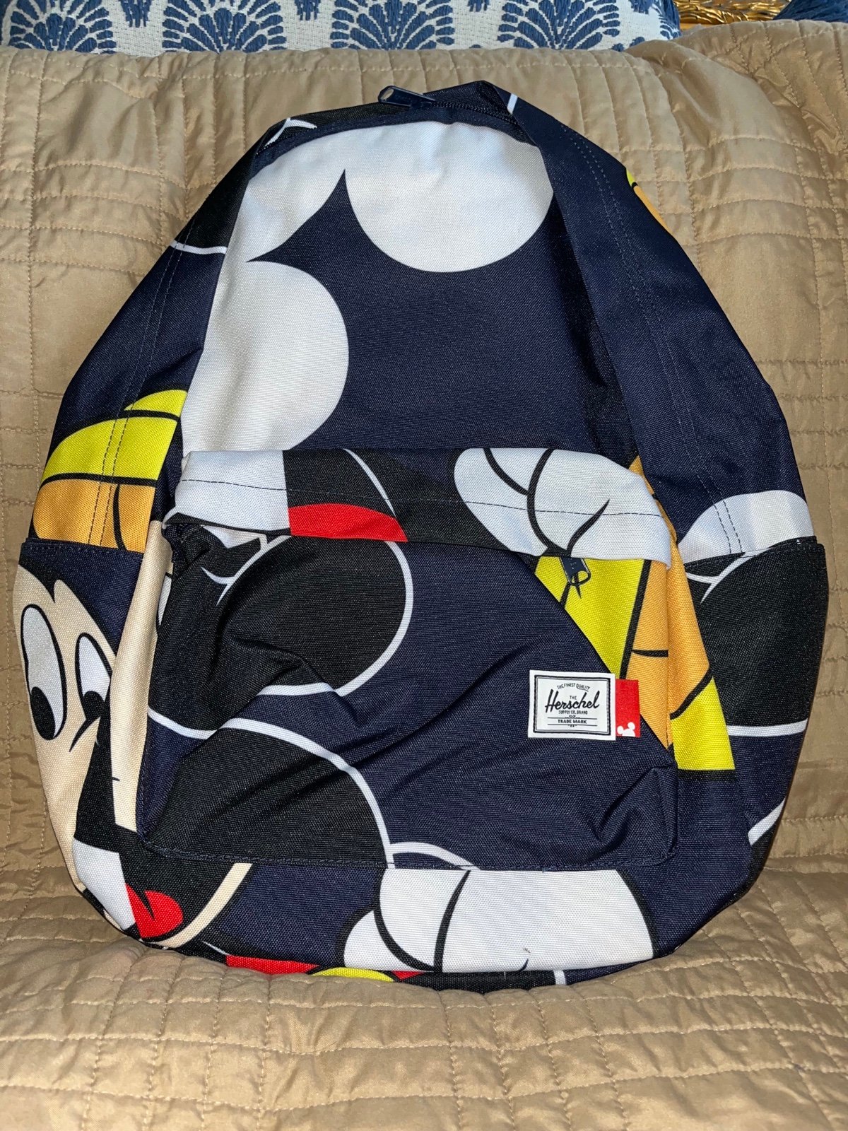 Herschel X Disney Mickey Mouse Large Backpack with 15¨ Sleeve NEW NWOT