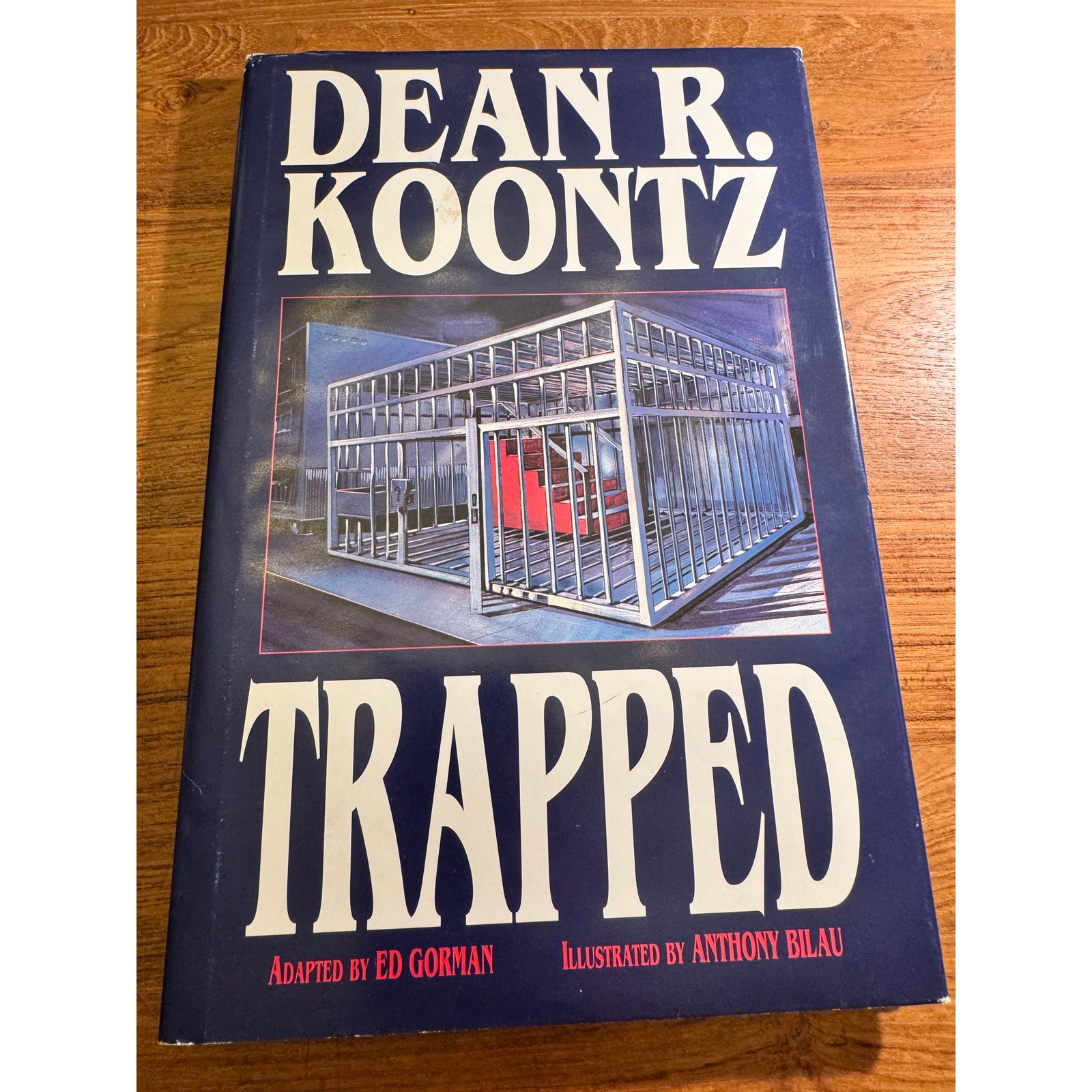 Trapped (Graphic Novel) Hardcover with DJ by Dean Koontz