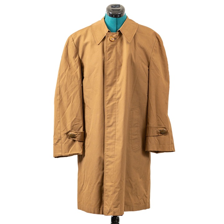 Vintage 1970s Trench Coat Khaki Jacket Lightweight Mens 40