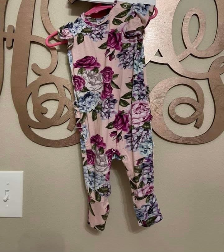 Posh Peanut Monroe romper - 3-6mo