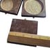 Goodwood Vintage Wood Cork Coasters Fruit Flowers 6 Coaster Set Mid Century