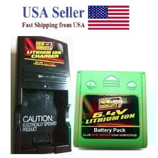New Bright 6.4 Volts Lithium-Ion Battery 500 & Adaptor Charger for RC Truck