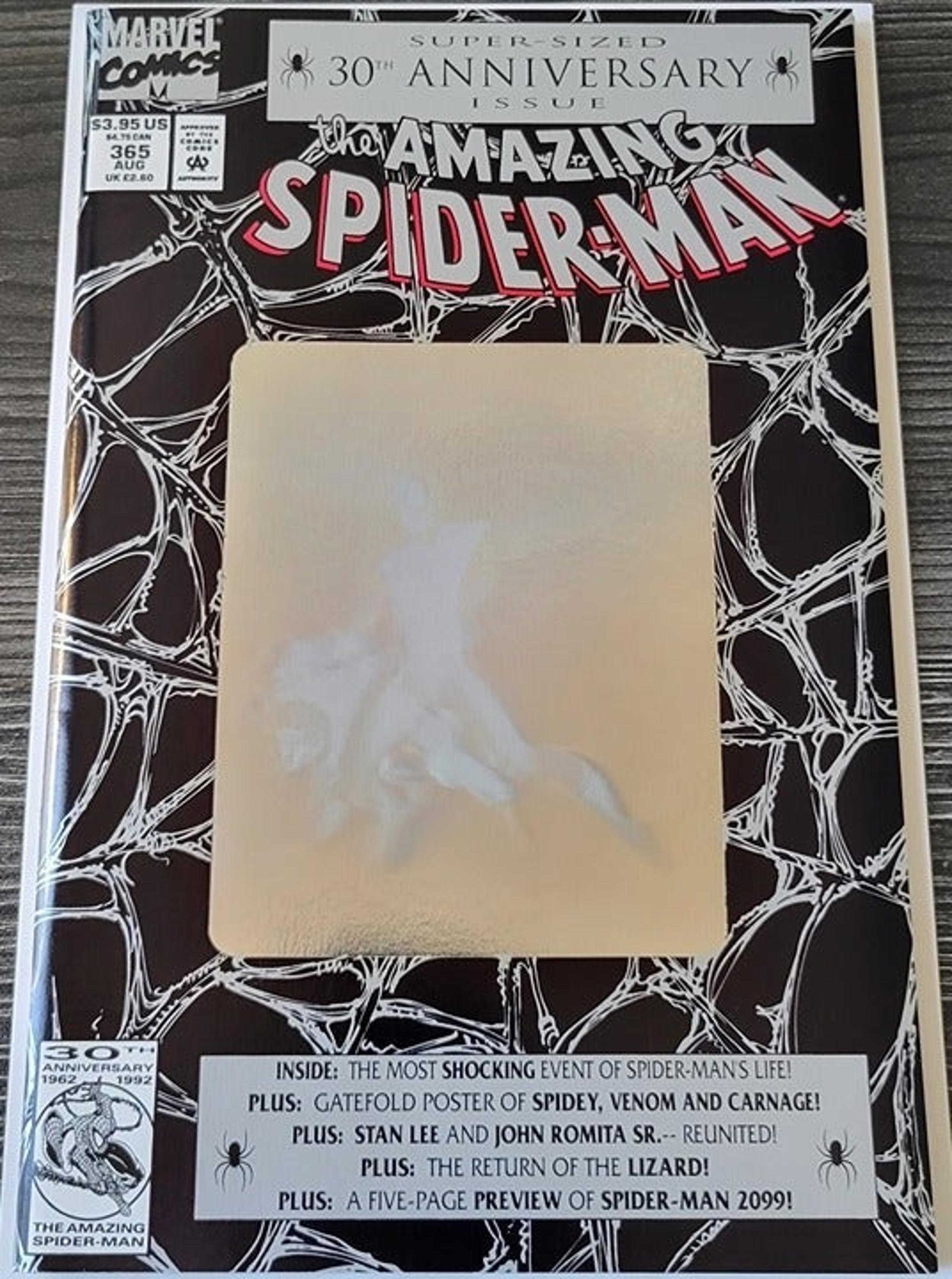 Amazing Spider-Man #365 (1992) Vintage Key Comic, 1st Appearance Spider-Man 2099