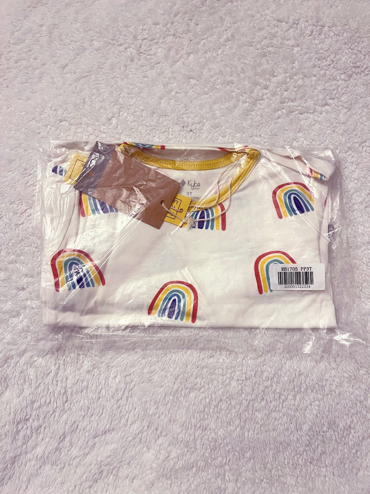 Kyte Baby Pineapple Rainbow Short sleeve Toddler Jam