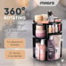 The Perfect Cosmetic Organizer for Bedroom Dresser or Vanity Countertop. (Black)