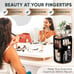 The Perfect Cosmetic Organizer for Bedroom Dresser or Vanity Countertop. (Black)