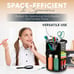 The Perfect Cosmetic Organizer for Bedroom Dresser or Vanity Countertop. (Black)
