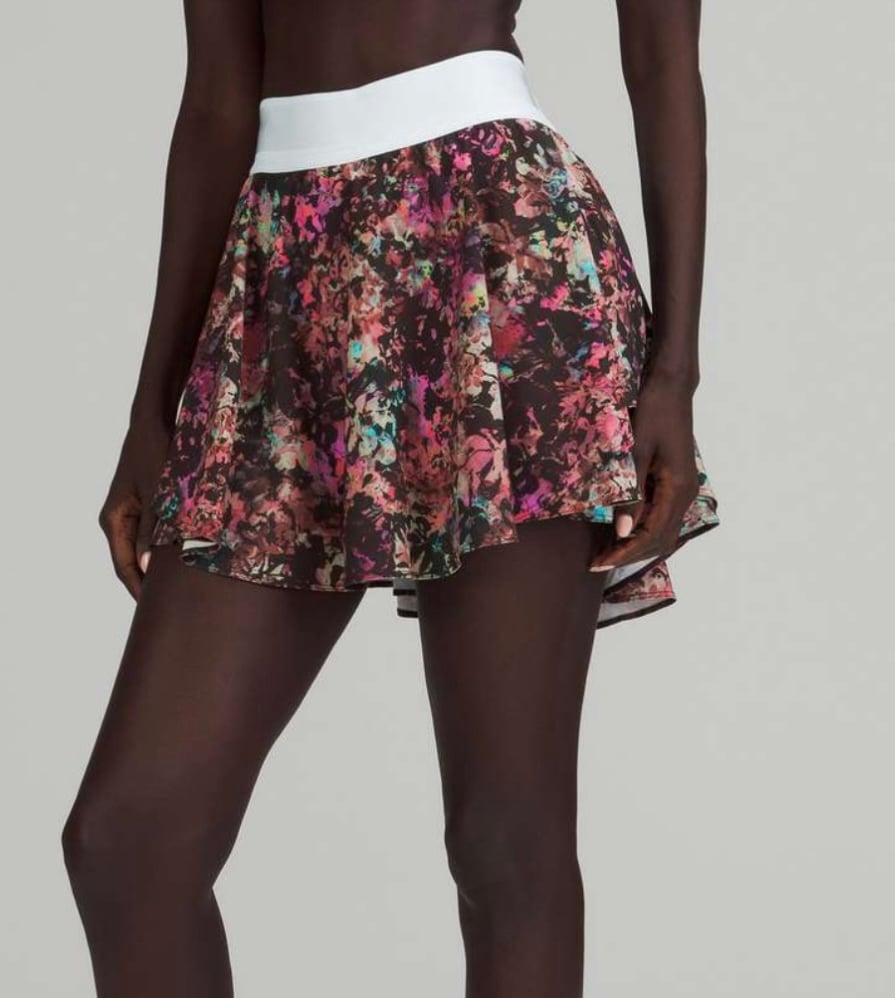 Lululemon Athletica Court Rival High-Rise Multi-Colored Skort W8ACS SIZE 6