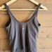 Lululemon Align Bodysuit Java Brown Snap Closure Thong Bodysuit 8 NWOT Tank Top