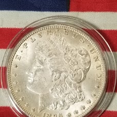 W@W 1896-P MORGAN SILVER DOLLAR (MS)