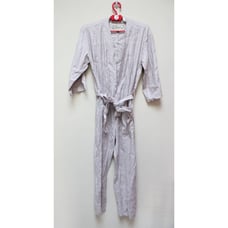 Totally Blown Purple Lavender Wrap Jumpsuit Size Small