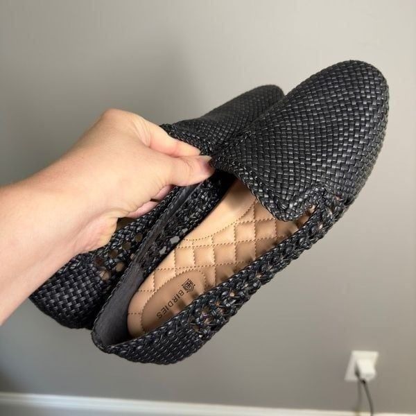 Birdies THE STARLING in Black Woven loafers flats size 9.5