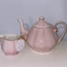 Baby pink Arlington Teapot and creamer