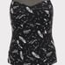 Torrid Harry Potter Spell Black White One-Piece Swimsuit Women’s Plus Size 2X