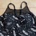 Torrid Harry Potter Spell Black White One-Piece Swimsuit Women’s Plus Size 2X