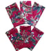 6 Pottery Barn Napkins Spice Route Chinoiserie Red Elephant Camel Peacock India