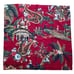 6 Pottery Barn Napkins Spice Route Chinoiserie Red Elephant Camel Peacock India